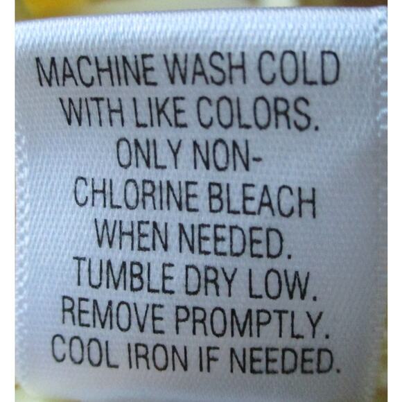 Dana Buchman Women's Yellow Mid Rise Straight Leg Zip Stretch Pants Size 4 - Picture 9 of 9